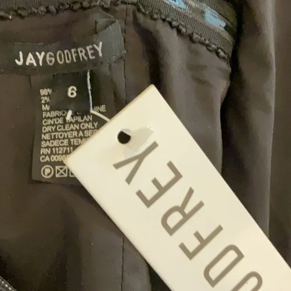 JAYGODFREY - Sylvia Strapless Tuxedo Gown - AUTHENTIC - Picture 12 of 13